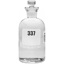 Wheaton 300ML Glass BOD Bottles, Numbered 337-360, Case of 24 Wheaton 300ML Glass BOD Bottles, Numbered 337-360, Case of 24