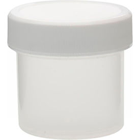 CP LAB SAFETY. W209900 Wheaton® 30ML Polypropylene(PP) Jars, Unlined Caps, Case of 72 image.