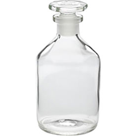 CP LAB SAFETY. W215235 Wheaton® 100ML Reagent Bottles, Clear Glass, Ground Stopper, Case of 6 image.