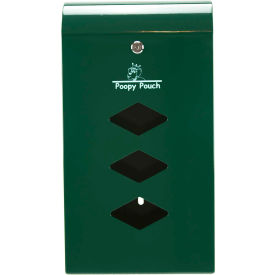Crown Products PP-DSP-3R200 Poopy Pouch Steel Pet Waste Bag Dispenser for Rolled Bags, Monarch image.