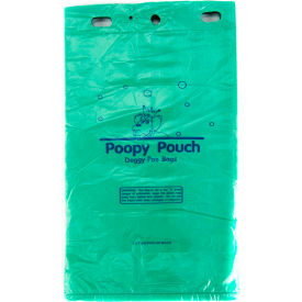 Crown Products PP-H-200 Poopy Pouch Pet Waste Header Bags, 12 Packs of 200 Bags/Pack image.