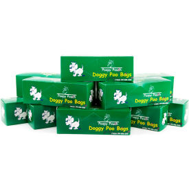 Crown Products PP-RB-200 Poopy Pouch Universal Pet Waste Bags, 10 Rolls of 200 Bags/Roll image.