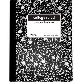 C-Line Products, Inc. 22022-CT C-Line® Composition Notebook, College Ruled, Black Marble, 12/Set image.
