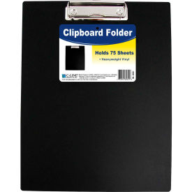 C-Line Products, Inc. 30601-DS C-Line Products Clipboard Folder, Black, 12 Clipboards/Set image.