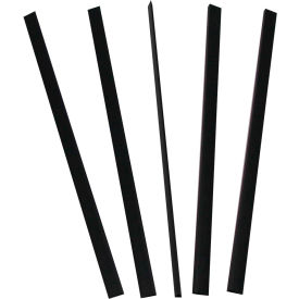 C-Line Products, Inc. 34551 C-Line Products Binding Bars Only, Black, 11 x 1/8, 100/BX image.