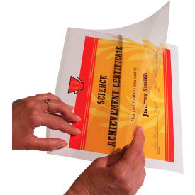 C-Line Products Super Heavyweight Cleer Adheer Quick Cover Laminating Pockets, 25/BX C-Line Products Super Heavyweight Cleer Adheer Quick Cover Laminating Pockets, 25/BX