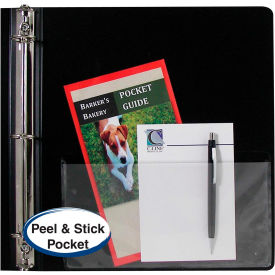 C-Line Products Add-On Filing Pocket, 8 3/4 x 5 1/8, 10/PK (Set of 10 PK) C-Line Products Add-On Filing Pocket, 8 3/4 x 5 1/8, 10/PK (Set of 10 PK)