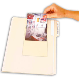 C-Line Products, Inc. 70346-BX C-Line Products Peel & Stick Photo Holders, Clear, 4" x 6", 10 Holders/Pack, 5 Packs/Set image.