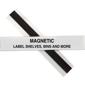 C-Line Products, Inc. 87227 C-Line Products HOL-DEX Magnetic Shelf/Bin Label Holders, 1  Inch Magnetic Label Holder, 10/BX image.