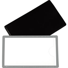 C-Line Products, Inc. 87701-BX C-Line® Slap N Go Magnetic Holders, Side Load, 4-1/4" x 2-1/2", Gray, 10/Pack image.