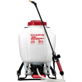 Chapin International Inc. 63924 Chapin 63924 4 Gallon Cap. 24V Battery Operated Wide Mouth General Purpose No Pump Backpack Sprayer image.