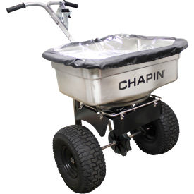 Chapin International Inc. 82500B Chapin 100 Lb. Stainless Steel Professional Rock Salt Spreader image.