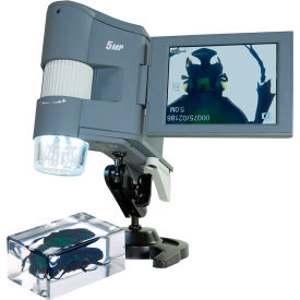 Celestron Acquisition, Llc 44314 Celestron Flipview- 5MP Lcd Portable Microscope image.