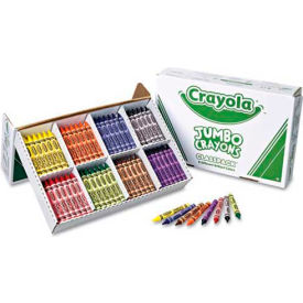 Crayola® Jumbo Crayons Classpack 8 Colors 200/Box