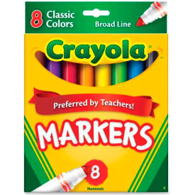 Crayola® Classic Markers Conical Tip Assorted 8/Set
