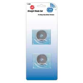 Carl Manufacturing 14028 CARL® K-28/2 Replacement Straight Blade, 2/Pack image.