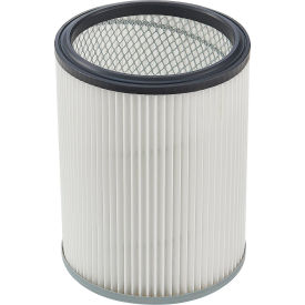 Global Industrial CRP1015 Replacement HEPA Filter For Cat® C16V Wet/Dry Vacuum 641759 image.