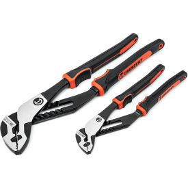 Crescent® Z2 K9™ Straight Jaw Dual Material Tongue & Groove Plier Set of 2 Pieces