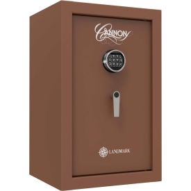 Cannon Safe Inc. LM3220-H10HEC-16 Cannon Safe Landmark Series Fire Safe LM3220 - 20"W x 18"D x 32"H - Electronic Lock, Chocolate Brown image.