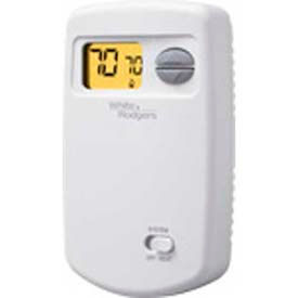 White Rodgers 1E78-140 White-Rodgers™ Economy Single Stage (1H/0C) Non-Programmable Digital Thermostat, 1E78-140 image.