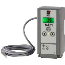 Johnson Controls Inc A421GBF-02C Johnson Controls Digital Temperature Controller A421GBF-02C, 24 VAC, SPDT, Nema 1 image.