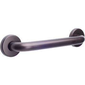 Component Sourcing International BAR-SB18-TW-125-OB CSI Bathware 18" Straight Grab Bar, Stainless Steel - 1-1/4"Dia, Oil Rub Bronze - BAR-SB18-TW-125-OB image.