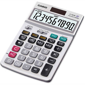 Casio JF100BM Casio® JF100MS Desktop Calculator, 10-Digit LCD image.