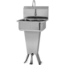 Sani-Lav 5011 Sani-Lav® 5011 Floor Mount Sink With Single Foot Pedal Valve image.