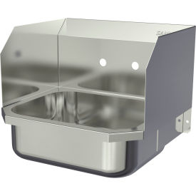 Wall Mount Sink with 4" OC Holes Only view 2