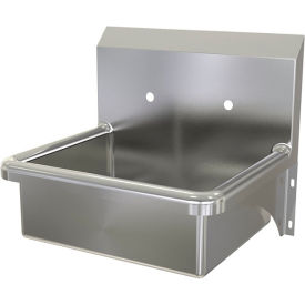 Wall Mount Sink with 8" Centers, 16 Gauge view 2