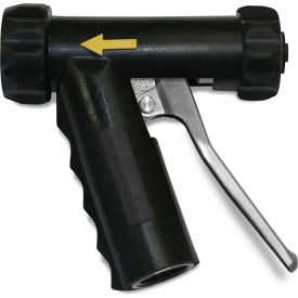 Sani-Lav N1AB Sani-Lav® N1AB Mid-Sized Aluminum Spray Nozzle - Black image.