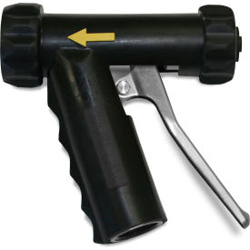 Sani-Lav N1SSB Sani-Lav® N1SSB Mid-Sized Stainless Steel Spray Nozzle - Black image.