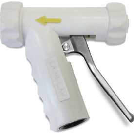 Sani-Lav N1SSW Sani-Lav® N1SSW Mid-Sized Stainless Steel Spray Nozzle - White image.