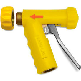 Sani-Lav N1TY Sani-Lav® N1TY Mid-Sized Brass Spray Nozzle, Yellow, Threaded GHT Tip image.