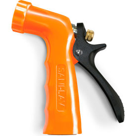Low-Flow Small-Sized Spray Nozzle w/ 3/4" GHT Inlet & GHT Threaded Tip, Safety Orange view 2