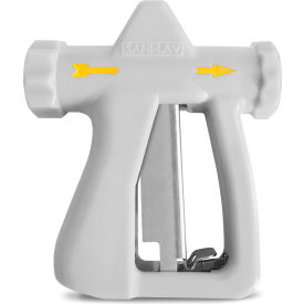 Sani-Lav® Ergonomic Hot Water Spray Nozzle with 3/4" GHT Inlet White 