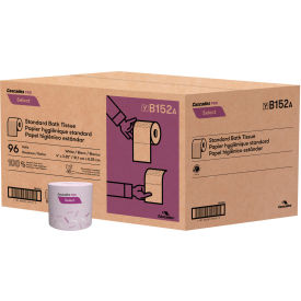 Cascades PRO® Select Standard Bath Tissue 1-Ply White 1000 Sheets/Roll 96 Rolls/Case