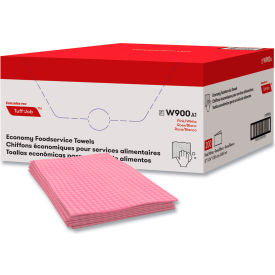 Cascades PRO Tuff-Job Foodservice Towels 12" x 24" Pink/White 200/Carton