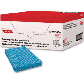 Cascades PRO Tuff-Job Foodservice Towels 12" x 24" Blue/White 200/Carton