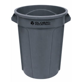 Global Industrial™ Trash Container 32 Gallon Gray