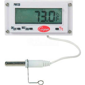 Cooper-Atkins Corporation PM120-0-8 Cooper-Atkins® Mini Rectangular Panel Thermometer, Pm120-0-8 image.