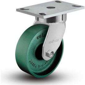 Colson 6 Series Swivel Plate Caster 6.08289.139 - Cast Iron 8 Colson 6 Series Swivel Plate Caster 6.08289.139 - Cast Iron 8