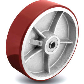 Colson 7.00008.979.7 WS Colson® 2 Series Wheel 7.00008.979.7 WS - 8 x 3 Polyurethane on Cast Iron 3/4 Roller Bearing image.