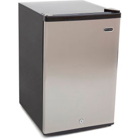 Whynter LLC CUF-301SS Whynter Counter Height Upright Freezer With Lock, Solid Door, 3 Cu. Ft., Stainless Steel/Black image.