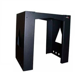 Qualarc MB-BL-BK Allux Series Mailboxes Mounting Base PL for Allux 800 & 810 Wall Mount Mail/Parcel Boxes image.