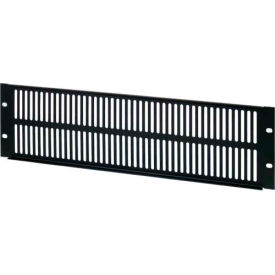 Chiptech, Inc Dba Vertical Cable 043-387/VT/3U Vertical Cable 3U Vented Panel Cover/Filler 19" Rack Mountable image.