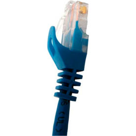 Chiptech, Inc Dba Vertical Cable 094-805/2BKL Vertical Cable 094-805/2BKL CAT6 Snagless Molded Patch Cable, 2 ft. (0.6 meter), Blue image.
