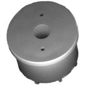 Circo Innovations 94A-F Caster Insert Fittings, 3/8"W, 1-1/4"Dia., Furniture Grade Pvc, White image.