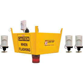 Collision Awareness Dock Watcher Forklift Sensor 1 Box W/Sensor 3 Remote Sensors 15' Cord