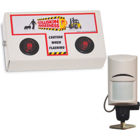 Collision Awareness Office Door Monitor Wall Mounted 1 Box 1 Remote Sensor 2 Lights 15' Cord